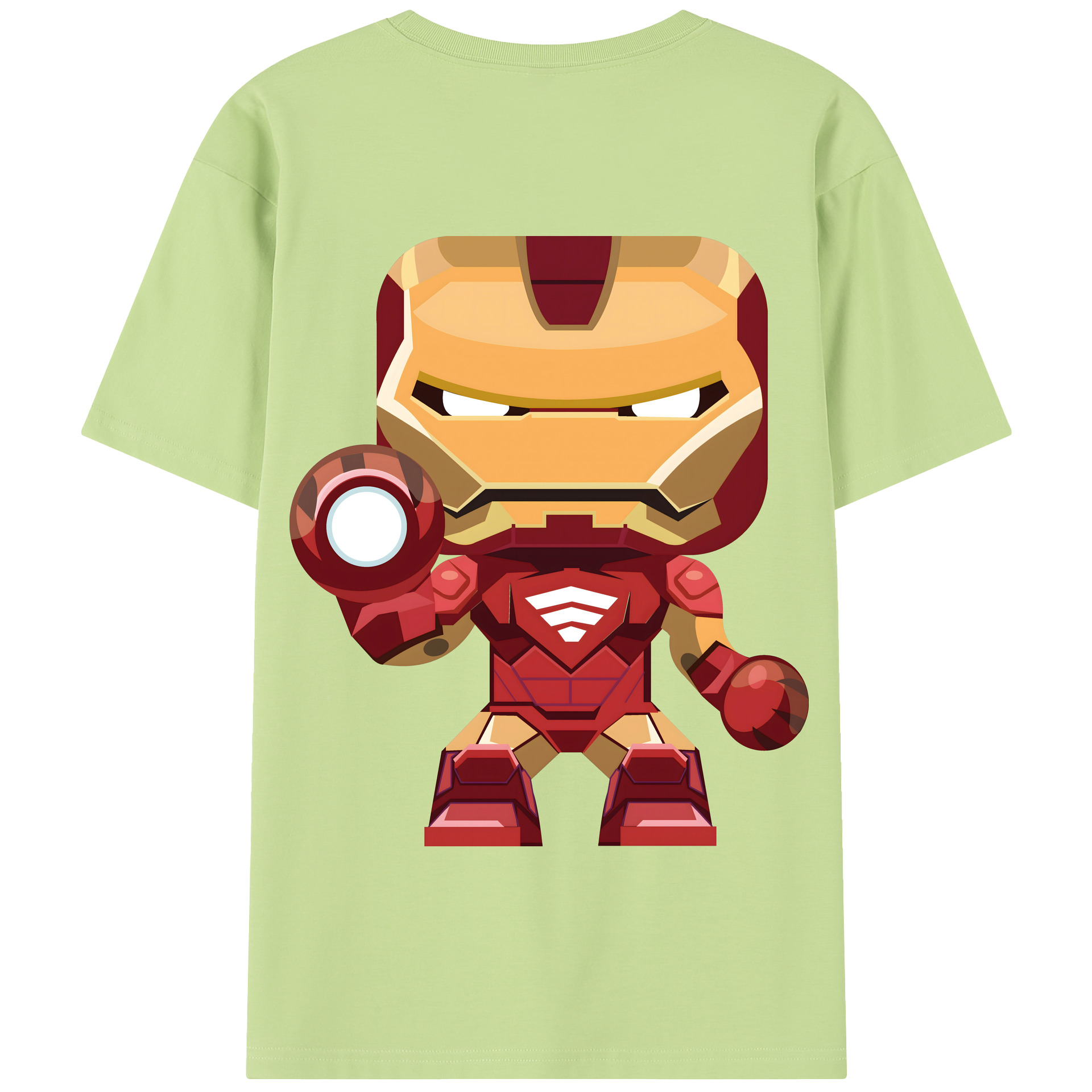 （画像用） アベンジャーズ The Avengers 綿100％半袖Tシャツ（背面プリント）